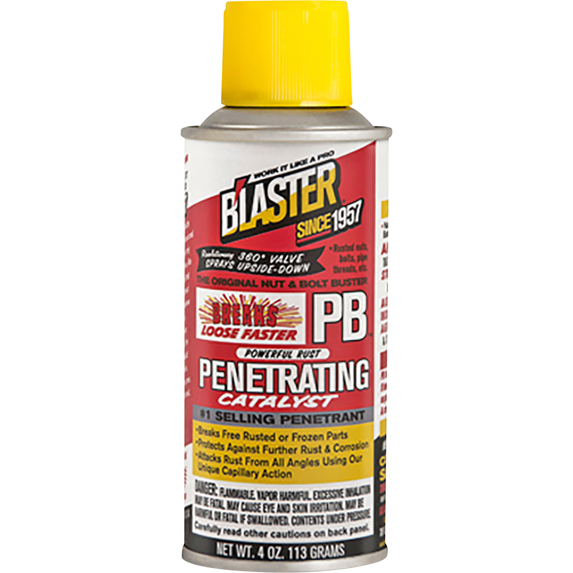 PB Blaster Powerful Rust Penetrating Catalyst, 4-Oz. Can, Model# PB-TS-B
